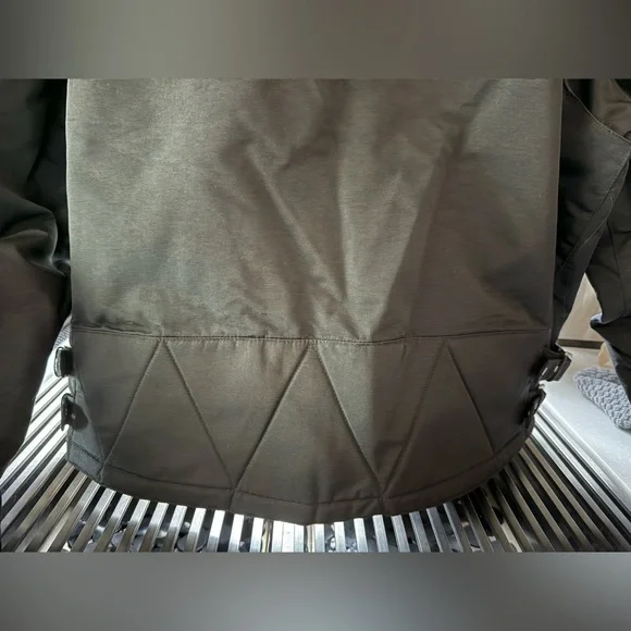 Harley-Davidson Black and Orange XL Embroidered Patch Men's Bomber Jacket - Picture 3 of 15